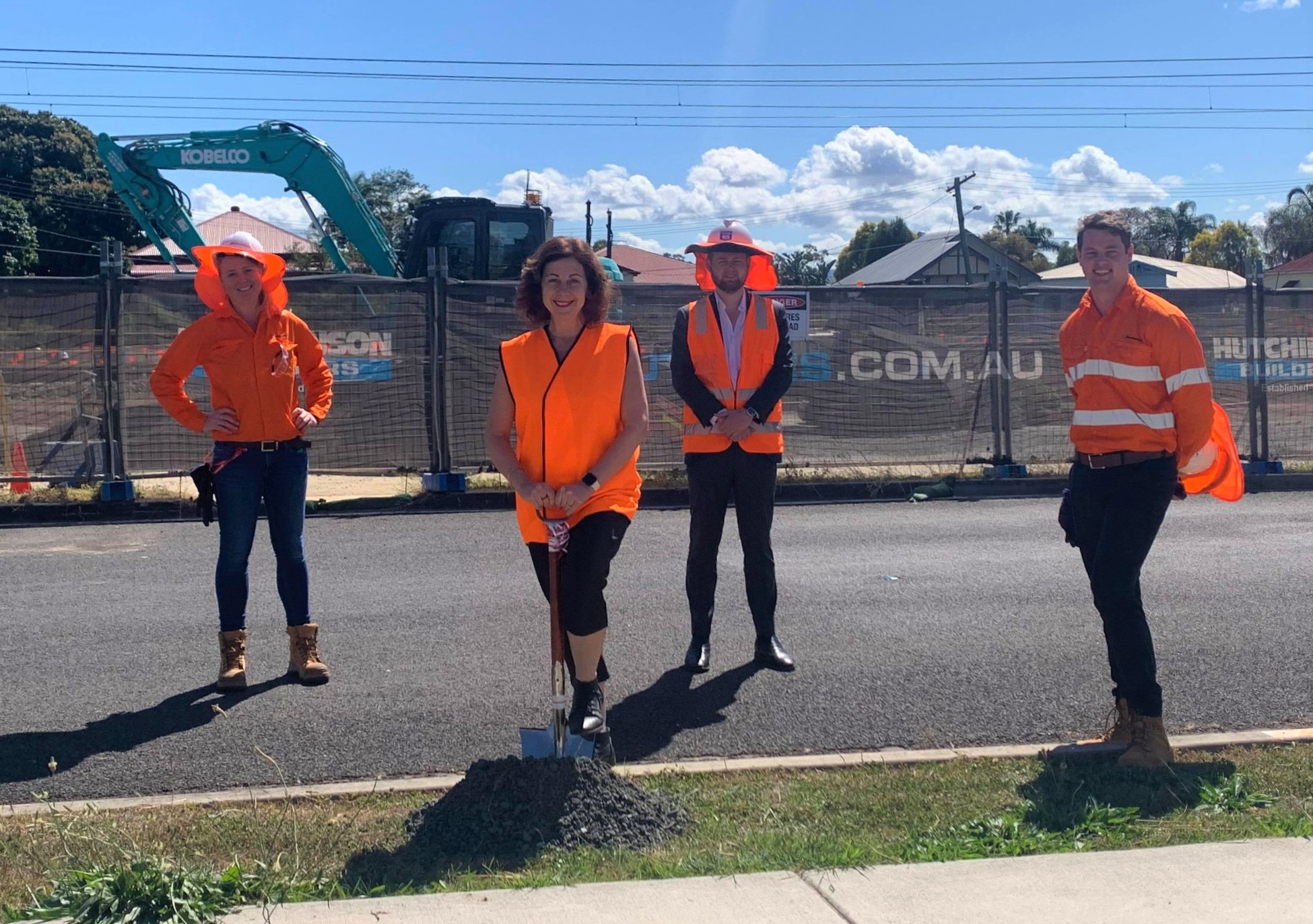 First sod turned on East Ipswich station accessibility upgrade Main Image