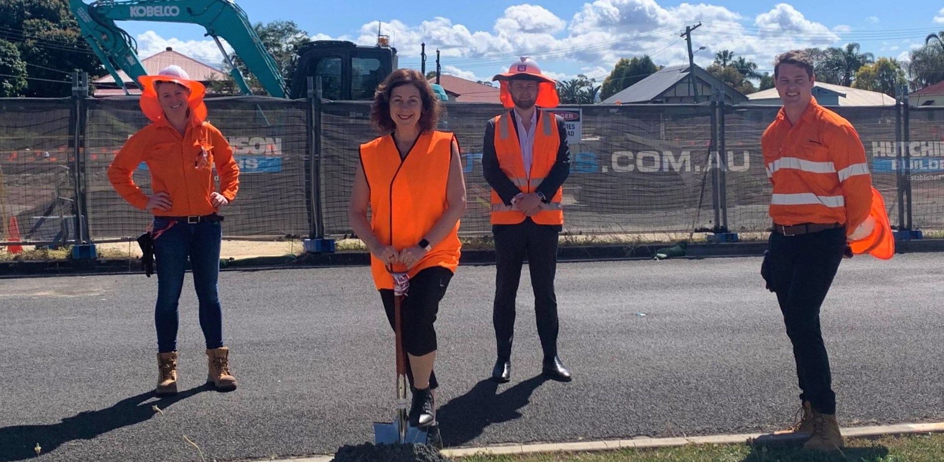 First sod turned on East Ipswich station accessibility upgrade Main Image